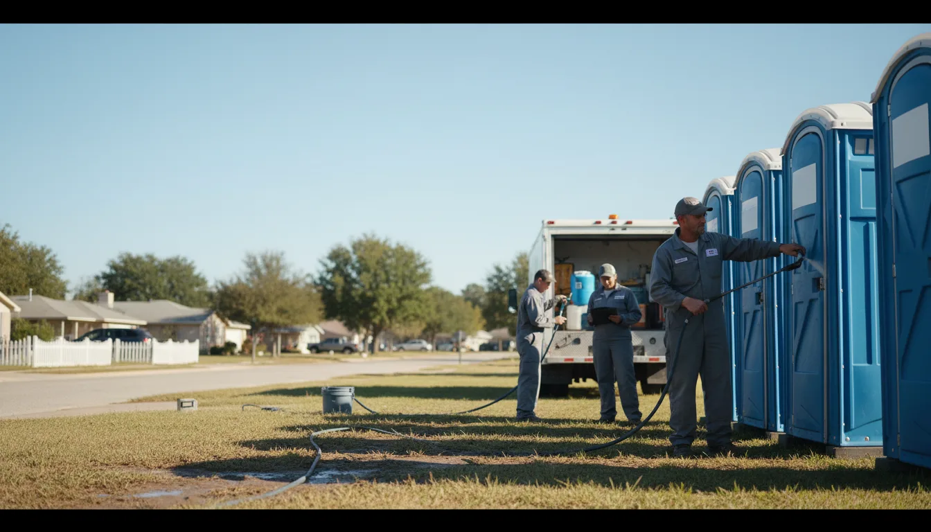 Long-Term Portable Toilet Rental in Sadieville, KY near me